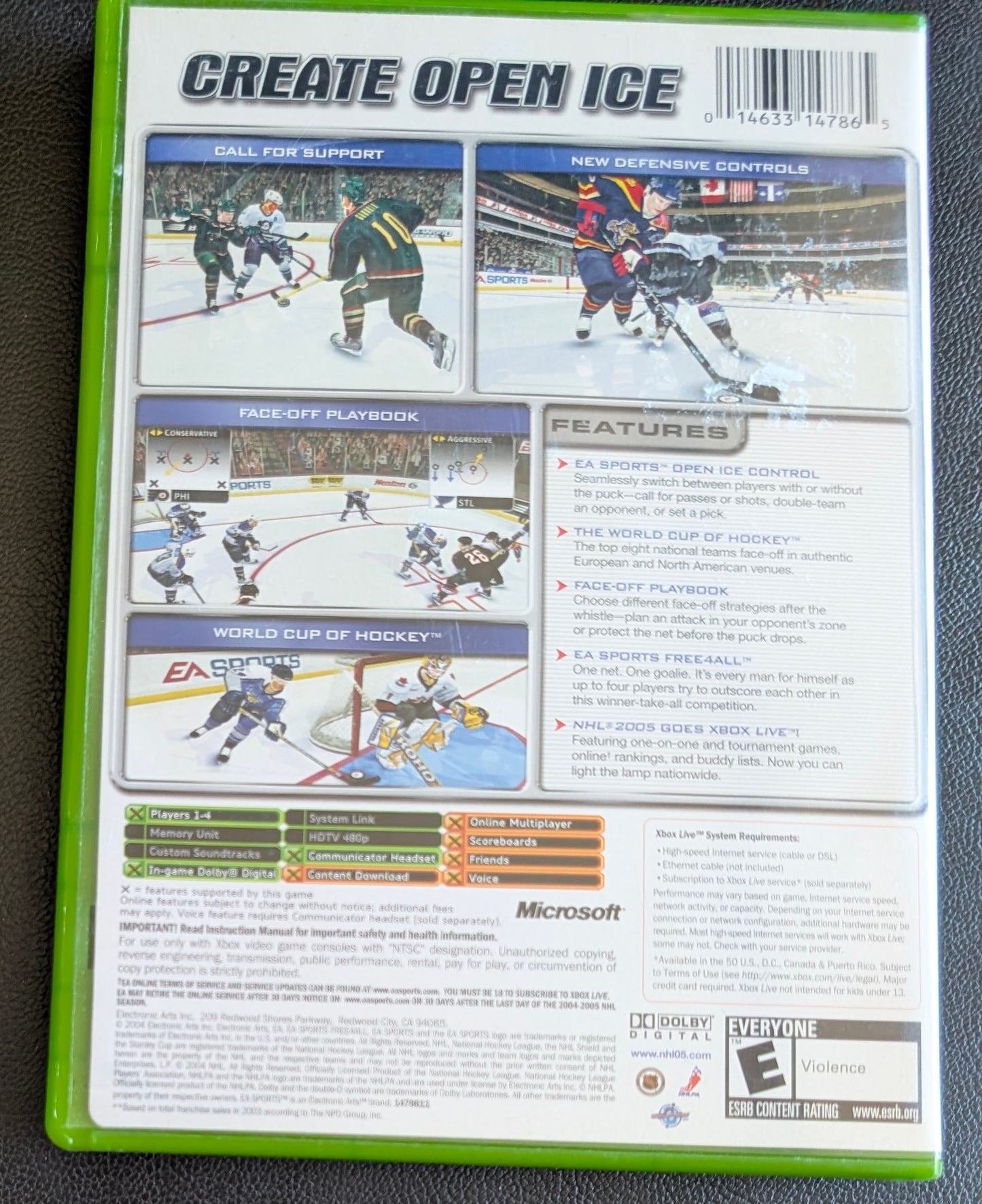 NHL 2005 (2004) - CIB Original Xbox | RE-Sealed