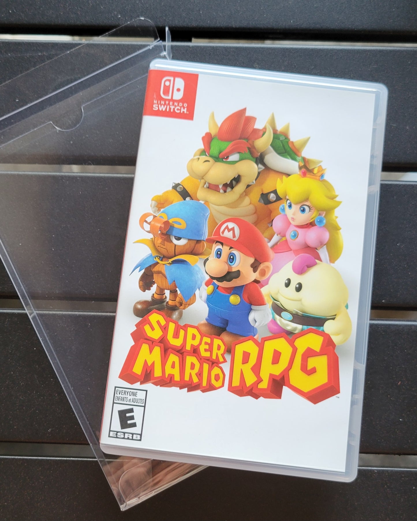 Like New Super Mario RPG - Nintendo Switch + Plastic Protector Sleeve