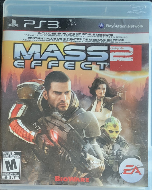 Mass Effect 2 (CIB) – Sony PlayStation 3 PS3 – Great Shape