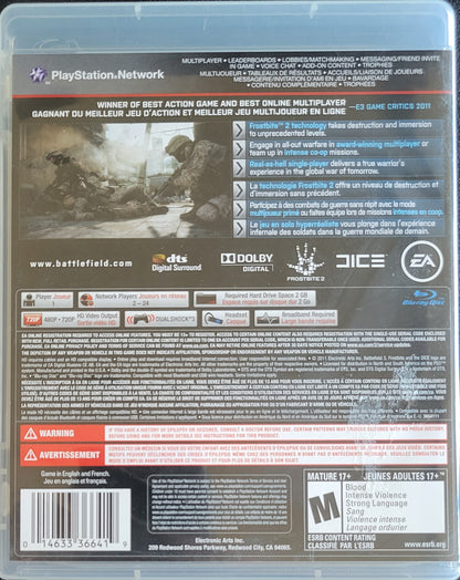 Battlefield 3 Standard or Premium Edition – Sony PlayStation 3 (PS3) | Pre-Owned, Tested & in Great Condition