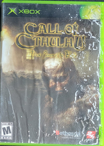 Call Of Cthulhu: Dark Comes To The Earth - (CIB) OG Microsoft XBOX  Pre-Owned Great Shape Tested & Working CLEAN DISC