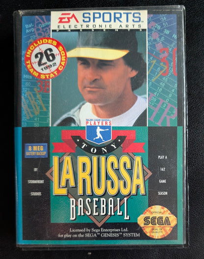 Tony La Russa Baseball - Boxed (Sega Genesis) | 1991 | Sports / Baseball