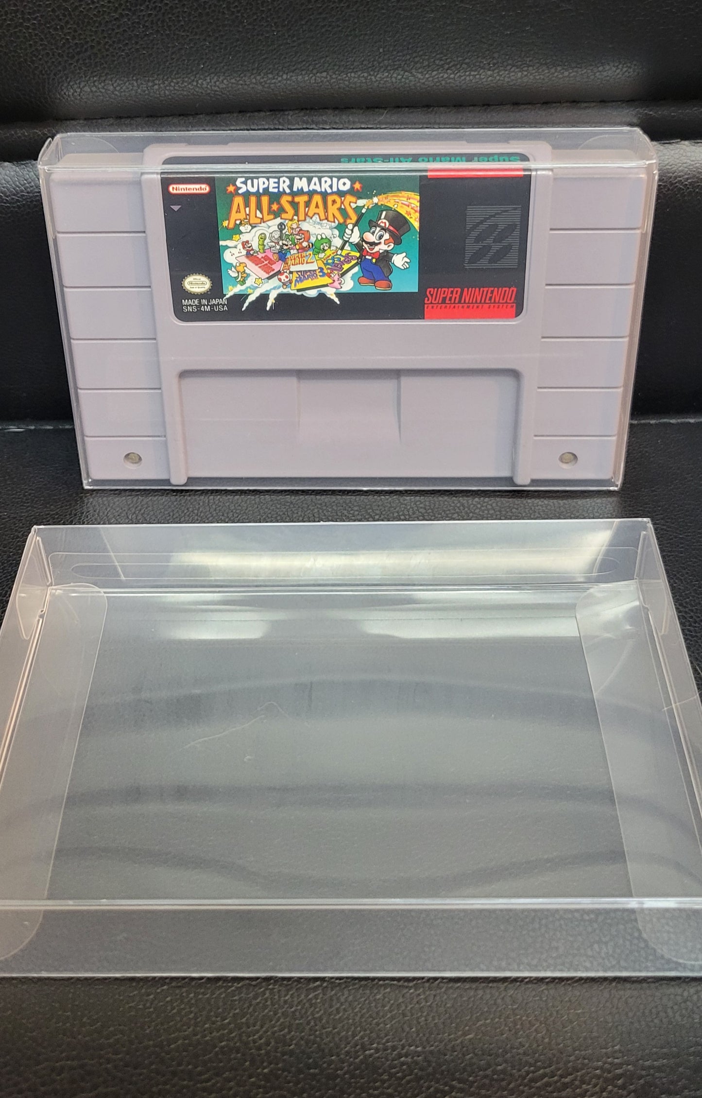 Super Mario All Stars - SNES - Super Nintendo Ent. System 1994 NTSC Rep Cartridge