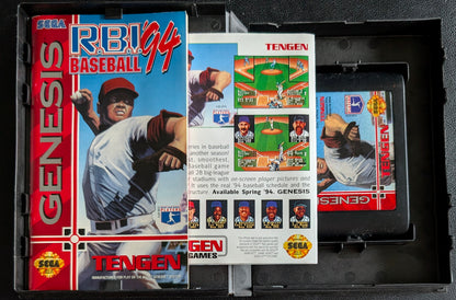 RBI Baseball '94 - Boxed CIB (Sega Genesis) | 1994 | Sports / Baseball