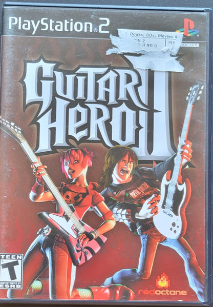 GUITAR HERO 2 - Sony PlayStation 2 PS2 CIB Pre-Owned Great Shape! Tested & Working