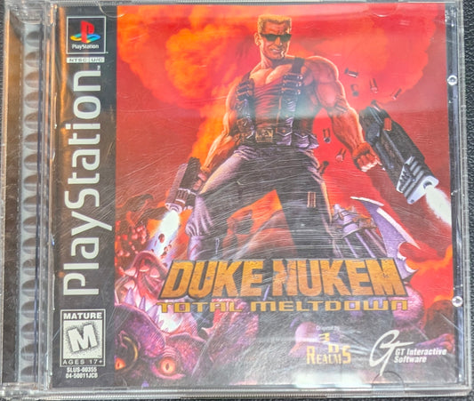 Duke Nukem: Total Meltdown (PS1) Playstation (1997) | Complete CIB | Re-Sealed | Mint Condition