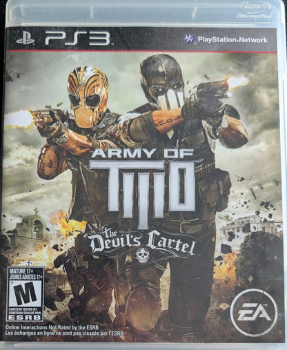 Army of Two: The Devil’s Cartel – 2013 Sony PlayStation 3 CIB – RE-Sealed – Excellent