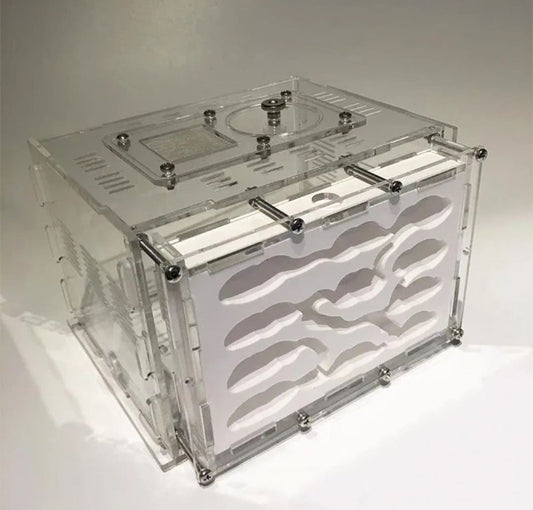 𝗠𝗜𝗡𝗜 DIY Acrylic 3D CUBE Ant Farm Build + Water Your Own Nest! (Multiple Crawl Spaces) | Lab Grade Educational STEM Toy | Great Gift Idea | Limited Edition