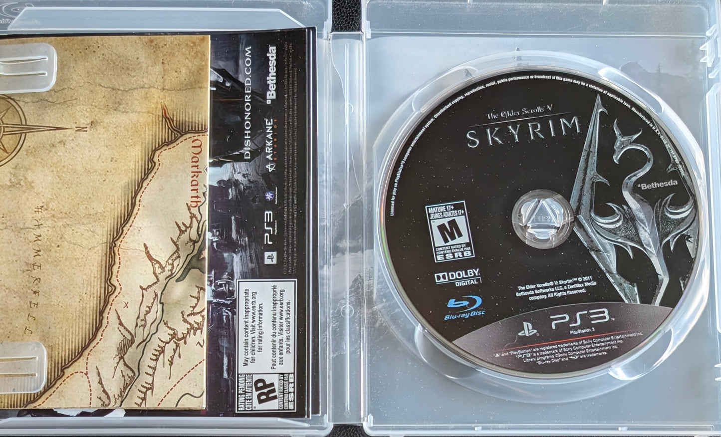 The Elder Scrolls V: SKYRIM – 2011 Sony PlayStation 3 CIB – RE-Sealed – Excellent