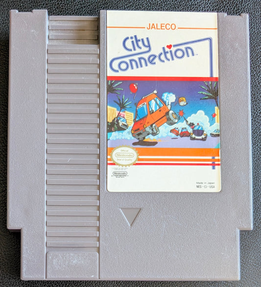 City Connection (1988) - Nintendo NES | Authentic | Cleaned & Tested + Protection Sleeve