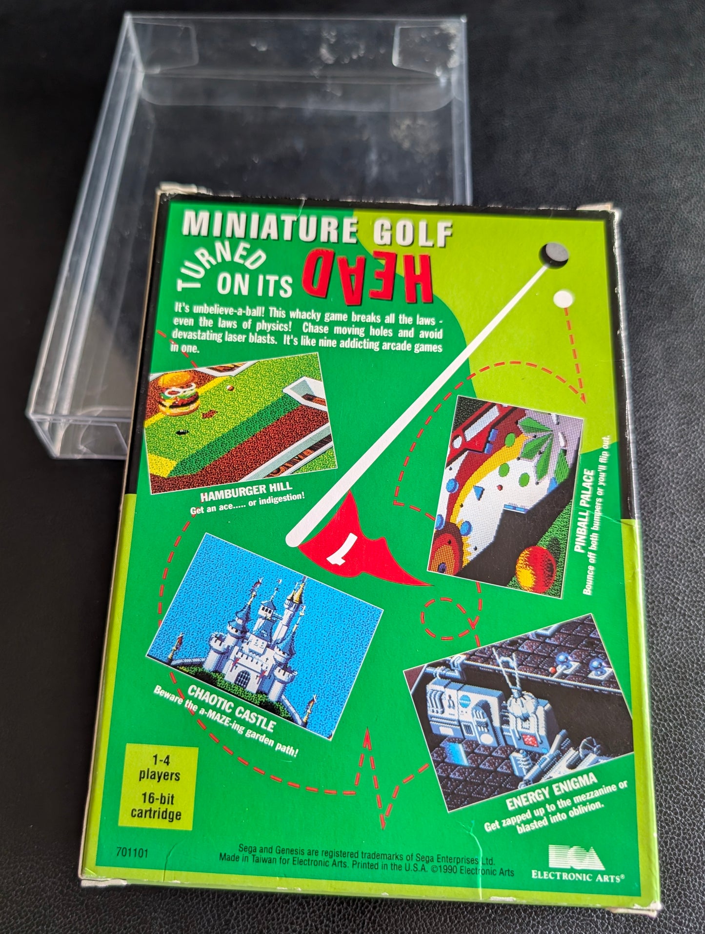 Zany Golf - Boxed CIB (Sega Genesis) | 1991 | Sports / Mini Golf