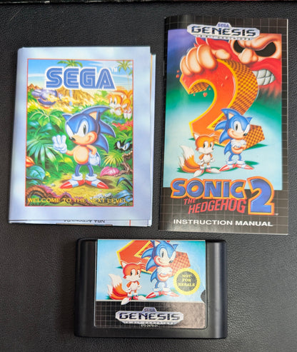 MINT Sega Genesis Model 2 Sonic 2 Edition – OPEN BOX | Complete | FACTORY New Condition