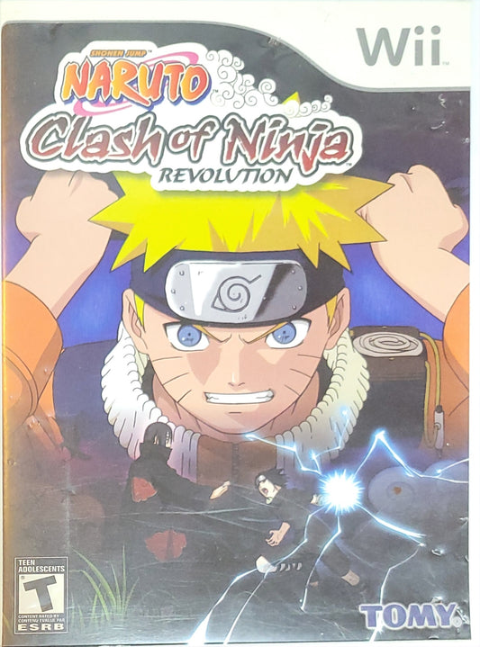 Naruto: Clash of the Ninja Revolution – 2007 Nintendo Wii CIB – RE-SEALED + Clean Disc