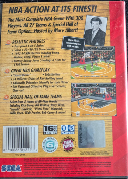NBA Action '94 - Boxed (Sega Genesis) | 1994 | Sports Basketball