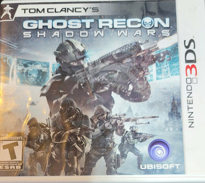 Ghost Recon: Shadow Wars - CIB Nintendo 3DS (2011) - Like New!
