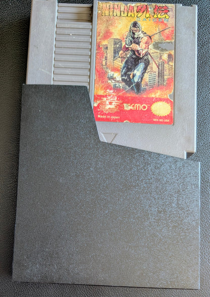 Ninja Gaiden (1989) - Nintendo NES | Authentic | Cleaned & Tested + Protection Sleeve