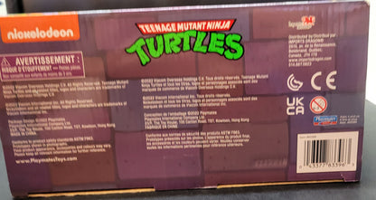 Giant Original 1989 Ninja Turtles Movie TMNT Teenage Movable Toys Mutant Action Figure Weapons + Pizza Included COWABUNGA DUDES!