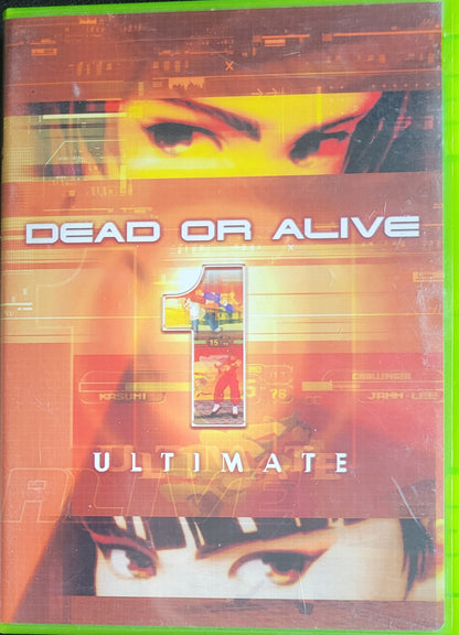 Dead Or Alive 1 Ultimate (CIB) OG Microsoft XBOX  Pre-Owned Great Shape Tested & Working CLEAN DISC
