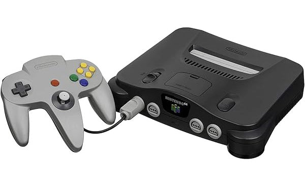 N64 (Nintendo 64) CONSOLE Lot + 1 Controllers & Hook Up Cords - 4 Variants