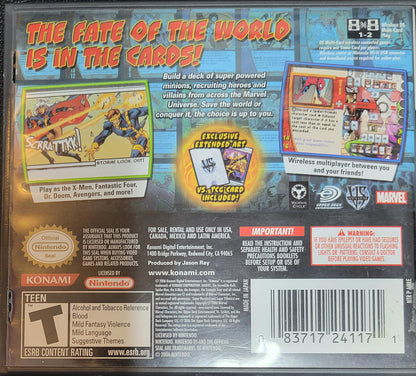 Marvel: Trading Card Game - CIB Nintendo DS (2008) - Like New!