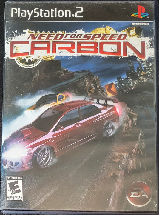 Need For Speed Carbon - Sony PlayStation 2 PS2 (CIB) Pre-Owned Tested & Working Great Shape!