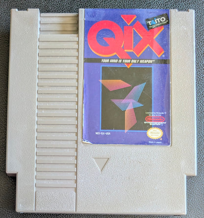 Qix (1991) - Nintendo NES | Authentic | Cleaned & Tested + Protection Sleeve