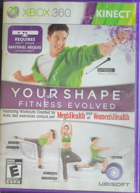 Your Shape: Fitness Evolved - (CIB) - Microsoft XBOX 360 - Pre-Owned Like New CLEAN DISC