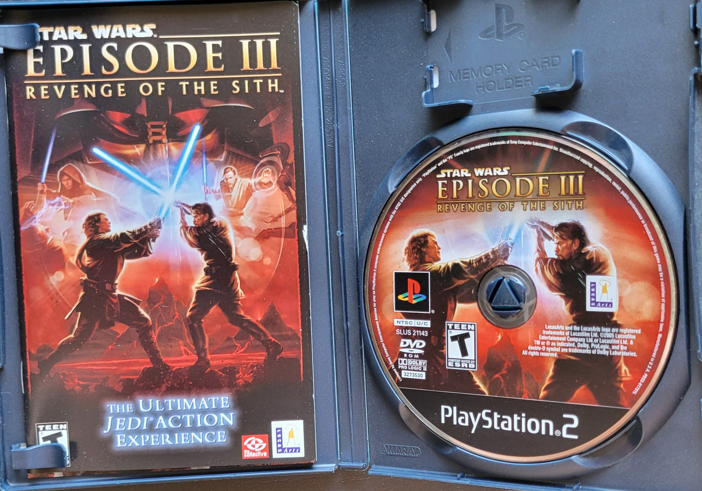 Starwars Episode 3: Revenge Of The Sith - Sony PlayStation 2 PS2 CIB Pre-Owned Great Shape! Tested & Working