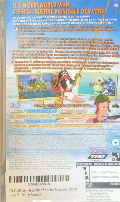 Worms Open Warfare 2 - Sony Playstation Portable PSP