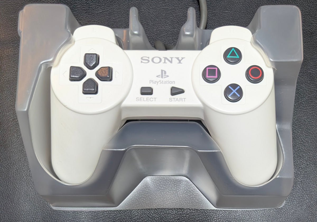 Sony PlayStation PS1 Controller SCPH-1080 UW (1994) | White | Complete in Box (CIB) | Open Box | Rare