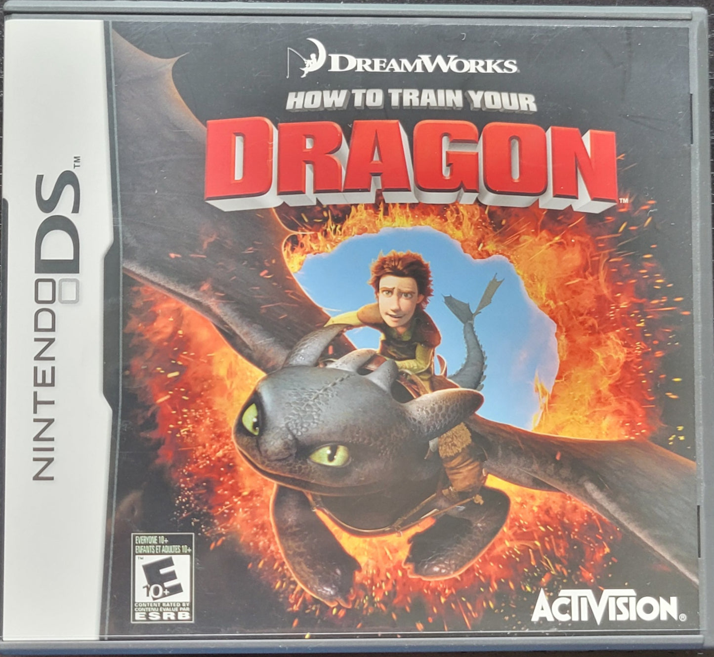 How To Train Your DRAGON - Nintendo DS - Handheld Console NTSC Cartridge Only Tested & Working