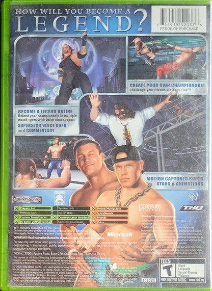 WrestleMania 21 - (CIB) OG Microsoft XBOX  Pre-Owned Great Shape Tested & Working CLEAN DISC