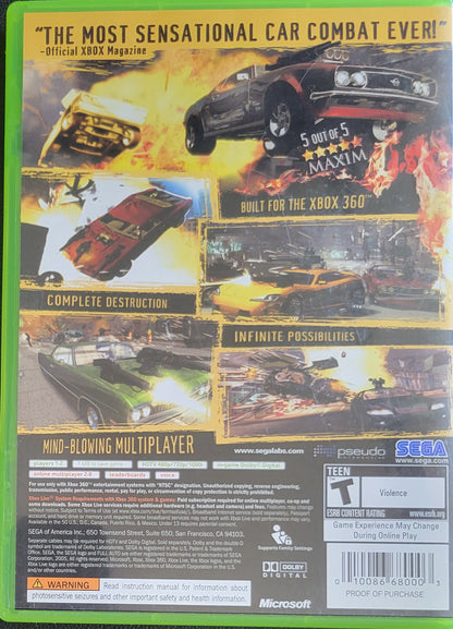 Full Auto - (CIB) - Microsoft XBOX 360 - Pre-Owned Like New CLEAN DISC