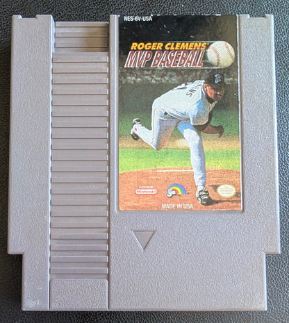 Roger Clemens' MVP Baseball (1991) - Nintendo NES | Authentic | Cleaned & Tested + Protection Sleeve