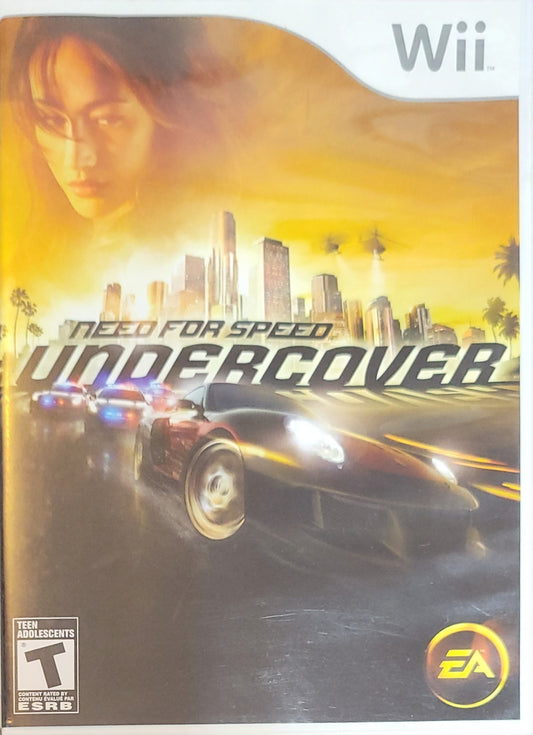Need for Speed: Undercover – Nintendo Wii CIB – RE-SEALED + Clean Disc