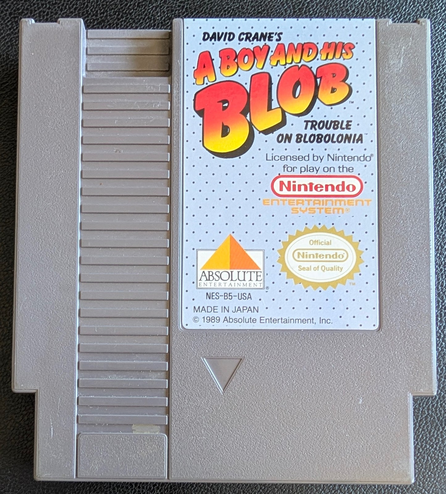 A Boy and His Blob: Trouble on Blobolonia (1990) - Nintendo NES | Authentic | Cleaned & Tested + Protection Sleeve