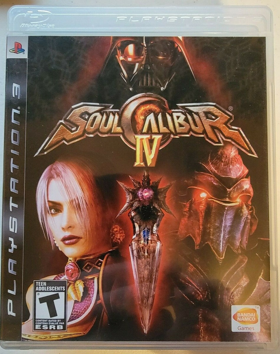 Soul Calibur IV – 2008 Sony PlayStation 3 CIB – RE-Sealed – Excellent