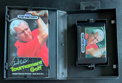 Arnold Palmer Tournament Golf - Boxed CIB + Hang Tab (Sega Genesis) | 1993 | Sports / Golf