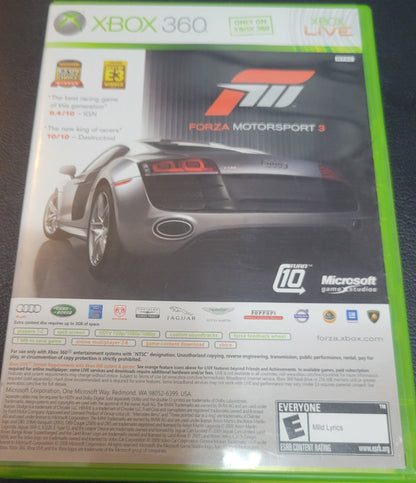 Forza 2, 3, 4, Motorsport - Microsoft XBOX 360 - Pre-Owned Great Shape Tested & Working