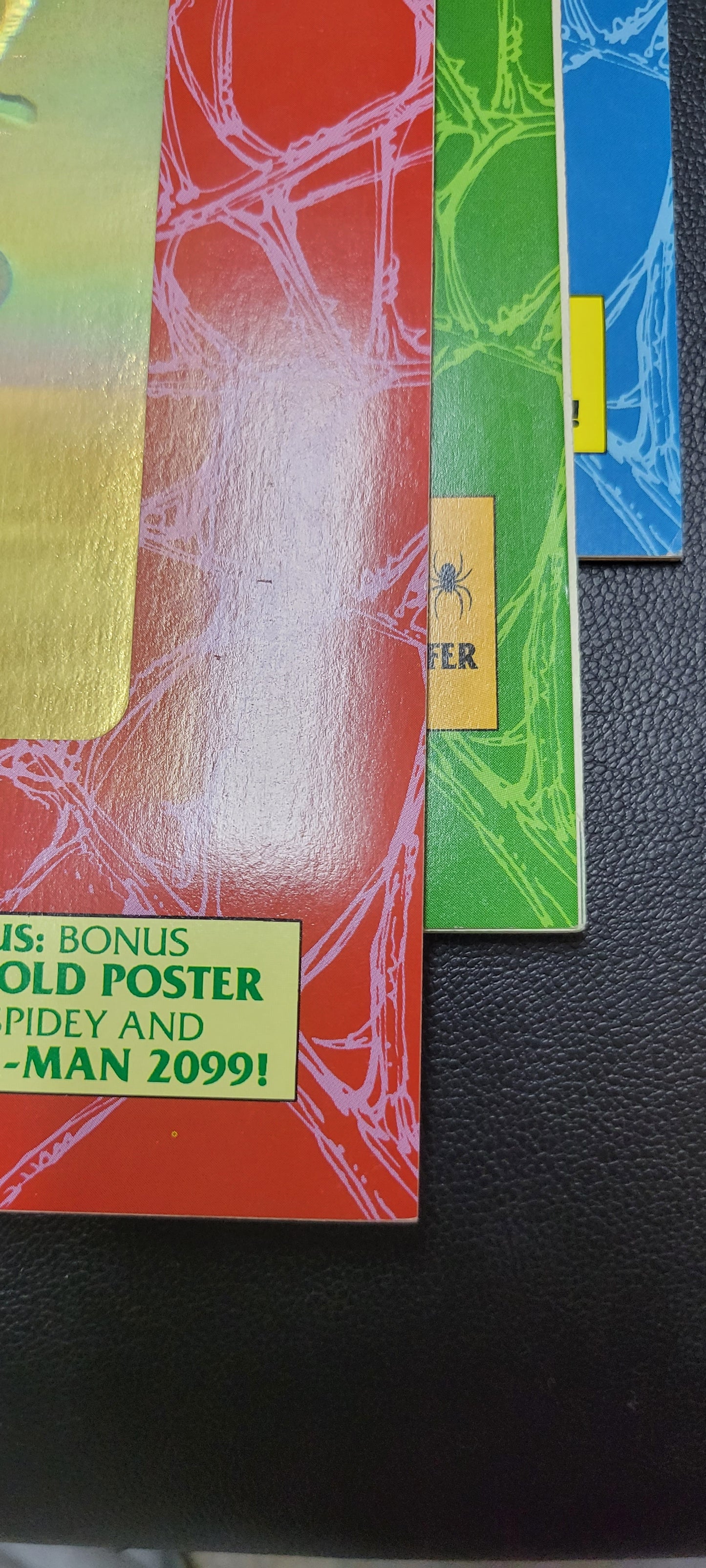 30th Anniversary WEB OF SPIDERMAN Comic Book Lot Of 3 Great Condition Smoke Free Home