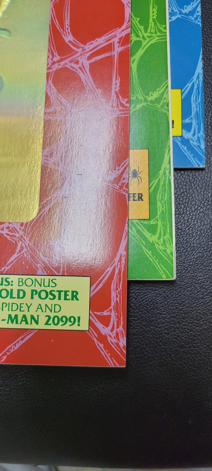 30th Anniversary WEB OF SPIDERMAN Comic Book Lot Of 3 Great Condition Smoke Free Home