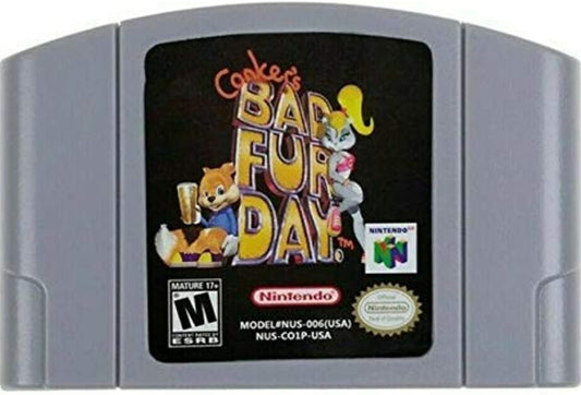 Conker's Bad Fur Day - NINTENDO N64 (2001)