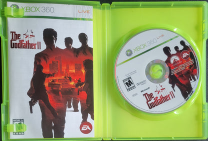 The Godfather 2 - (CIB) - Microsoft XBOX 360 - Pre-Owned Like New CLEAN DISC