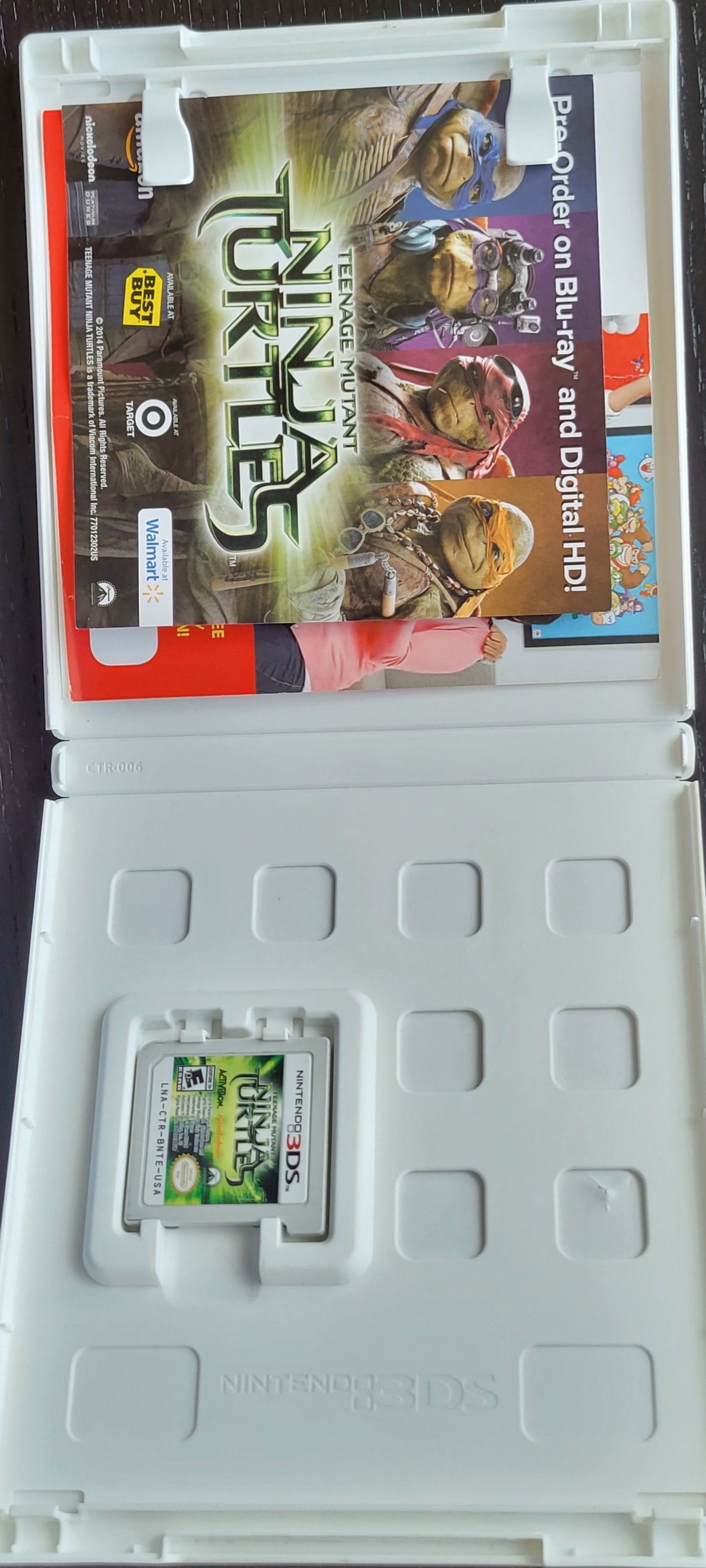 Teenage Mutant Ninja Turtles: TMNT The Movie  - Nintendo 3DS 2007 - Handheld Console NTSC Cartridge Only Tested & Working