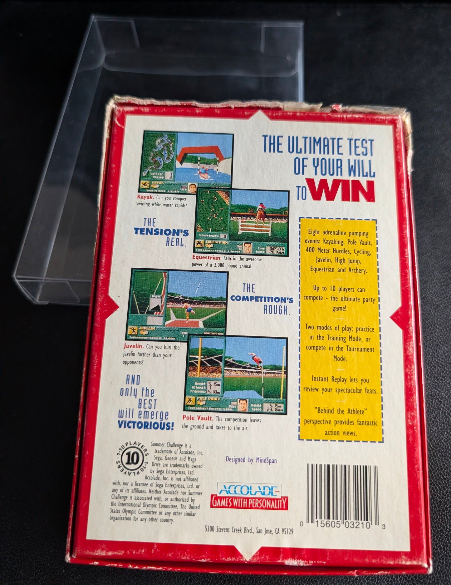 Summer Challenge - CIB (Sega Genesis) | 1991 | Sports / Multi-Event