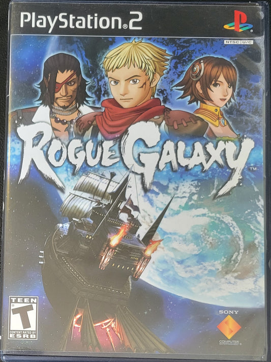 Rogue Galaxy - Sony PlayStation 2 PS2 (CIB) Pre-Owned Tested & Working Great Shape CLEAN DISC