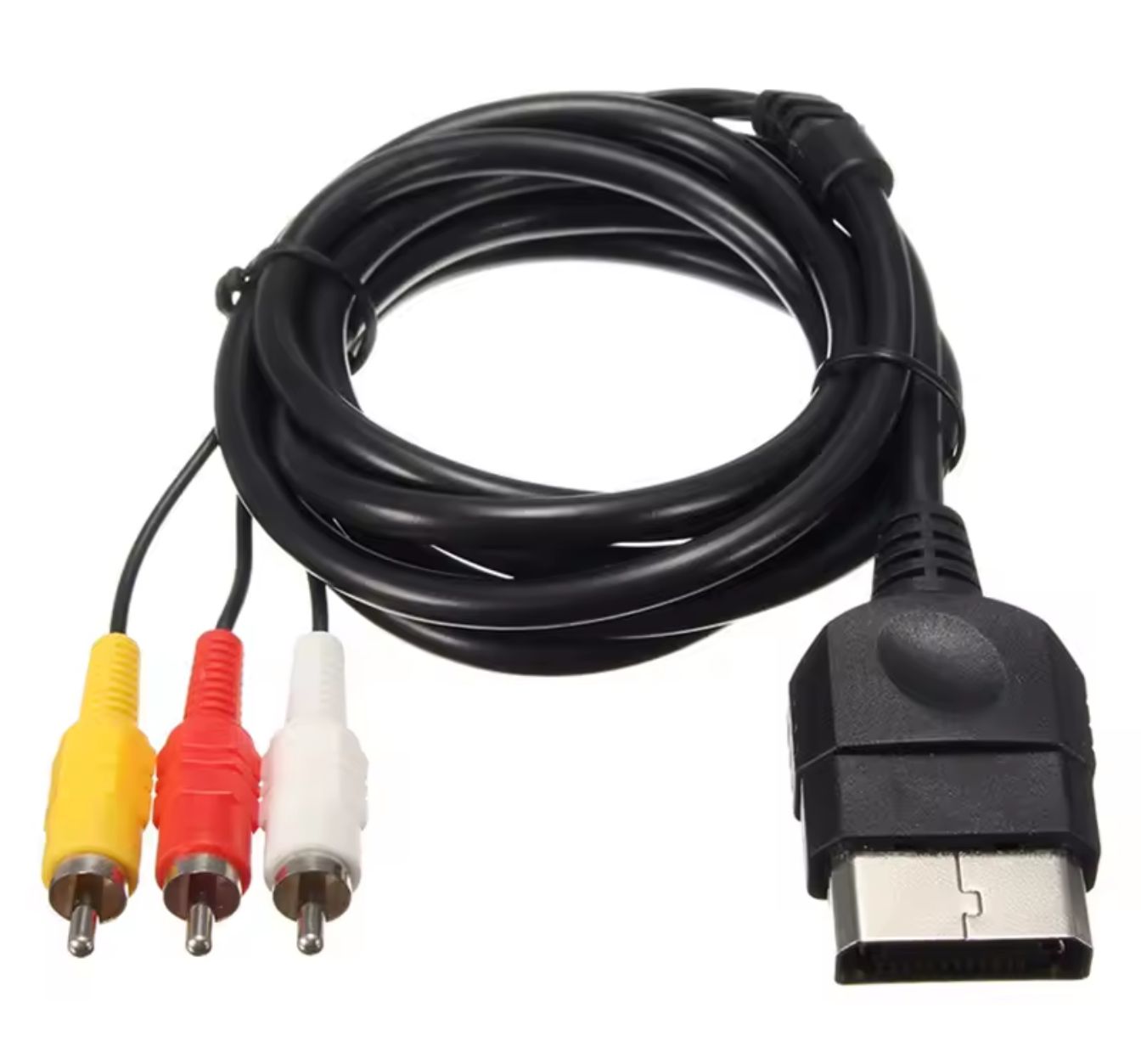 Xbox 360 AV Cable (Aftermarket) | Black or Gray | Replacement Audio Video Cable