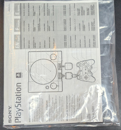 Sony PlayStation PS1 Console DualShock Edition SCPH-7001 / 94007 (1997) | Complete in Box (CIB) | Open Box - Mint Condition