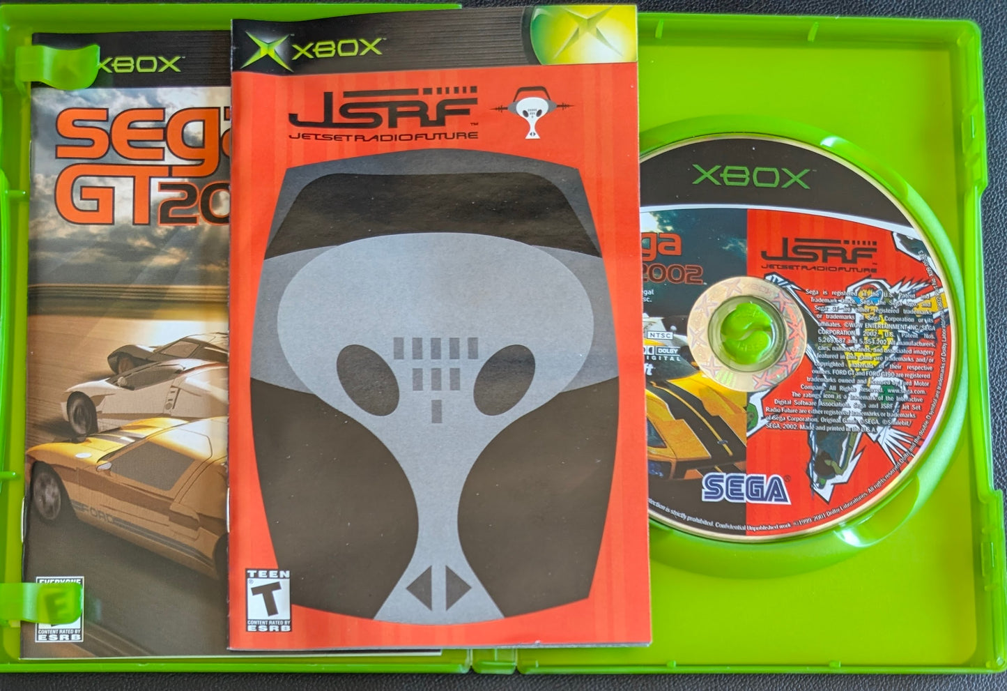 Sega GT 2002 / Jet Set Radio Future 2-in-1 (2002) - Original Xbox | RE-Sealed