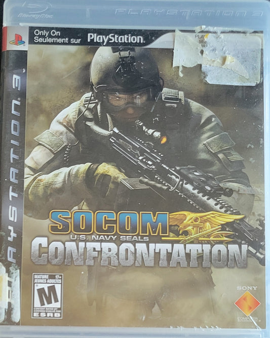 SOCOM: Confrontation – Sony PlayStation 3 PS3 – Great Shape